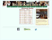 Tablet Screenshot of billandkateisles.com